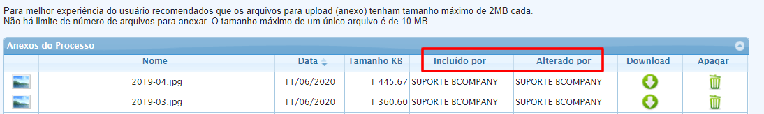 software juridico documentos , Novidade software jurídico GOJUR – log de inclusão e exclusão nos documentos